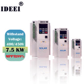 11PV MPPT Solar Pump Inverter | AC/DC Hybrid | Single Phase 220V | 7.5KW | WiFi Control | Water Level Port | High Efficiency for PV Pumping Systems